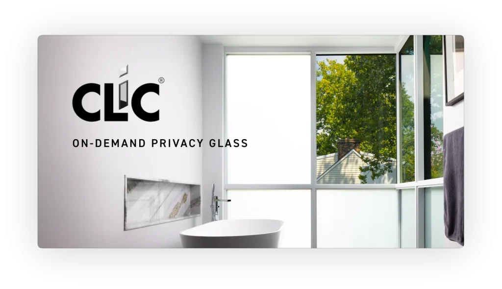CLiC on-demand privacy glass